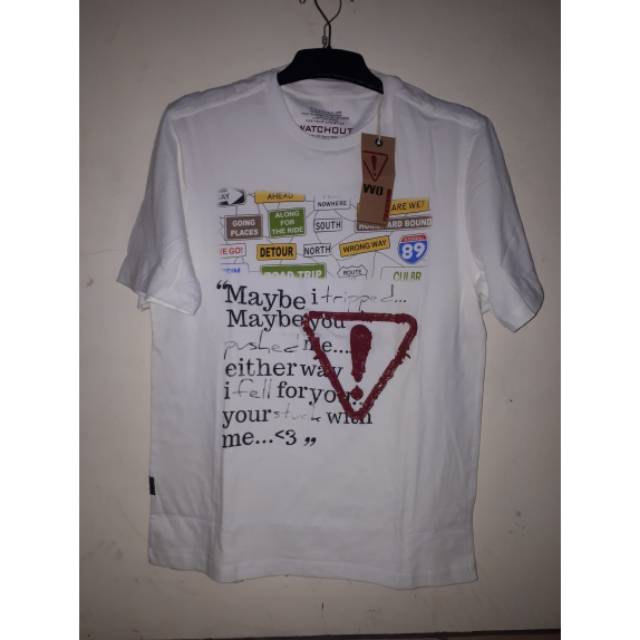 Kaos oblong watchout original