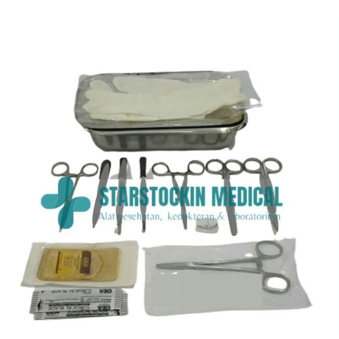 Sirkum Set Minor Alat Bedah Operasi Sirkumsisi Stainless