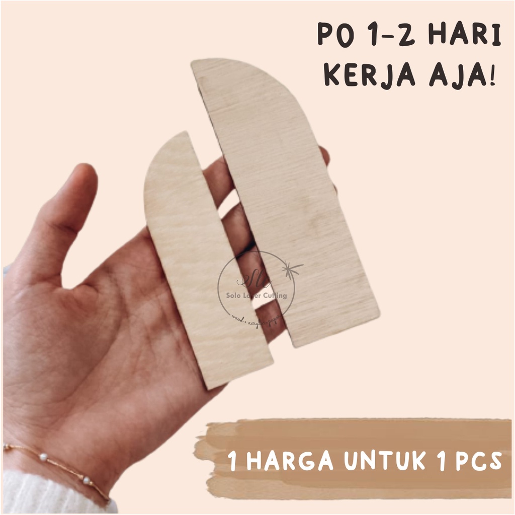 Chipboard kayu custom setengah kubah | dome | acrh | jendela untuk hiasan mahar | scrabbook isi dekorasi pigura mahar frame mahar pernikahan seserahan hantaran mas kawin ukiran kayu timbul mdf plywood triplek engagement hiasan kerajinan tangan craft