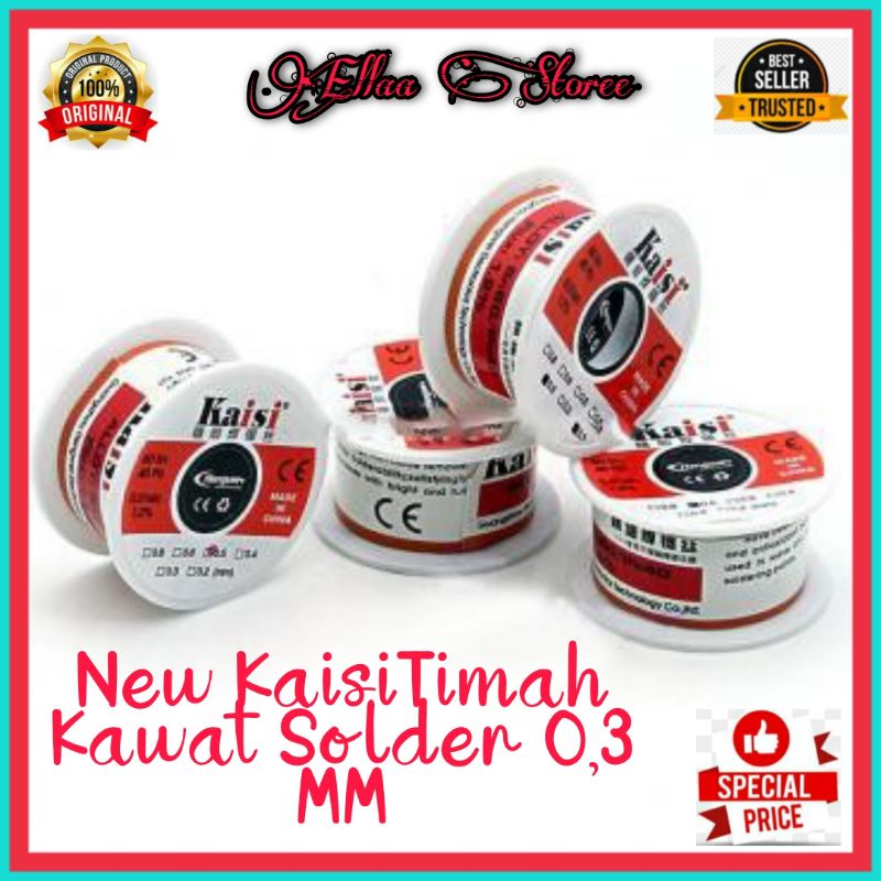 Jual Promo Murah Kaisi Timah Kawat Solder G Mm Sn Pb Original