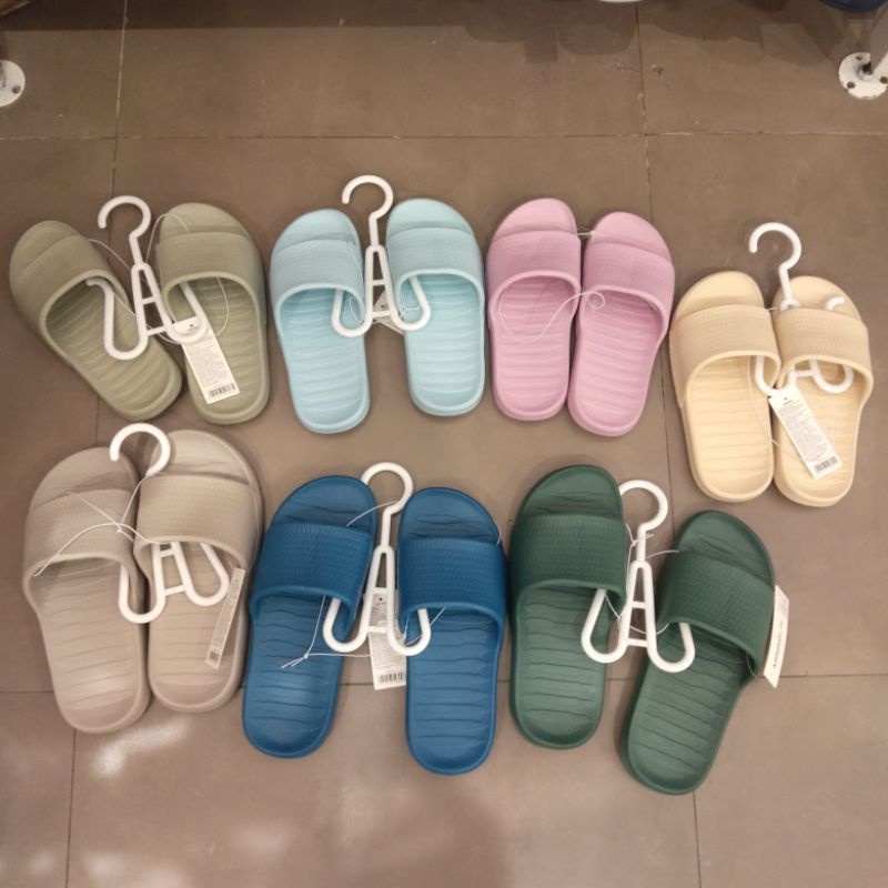 Sandal Viral Miniso 37/38 Sandal Flip Flop Wanita