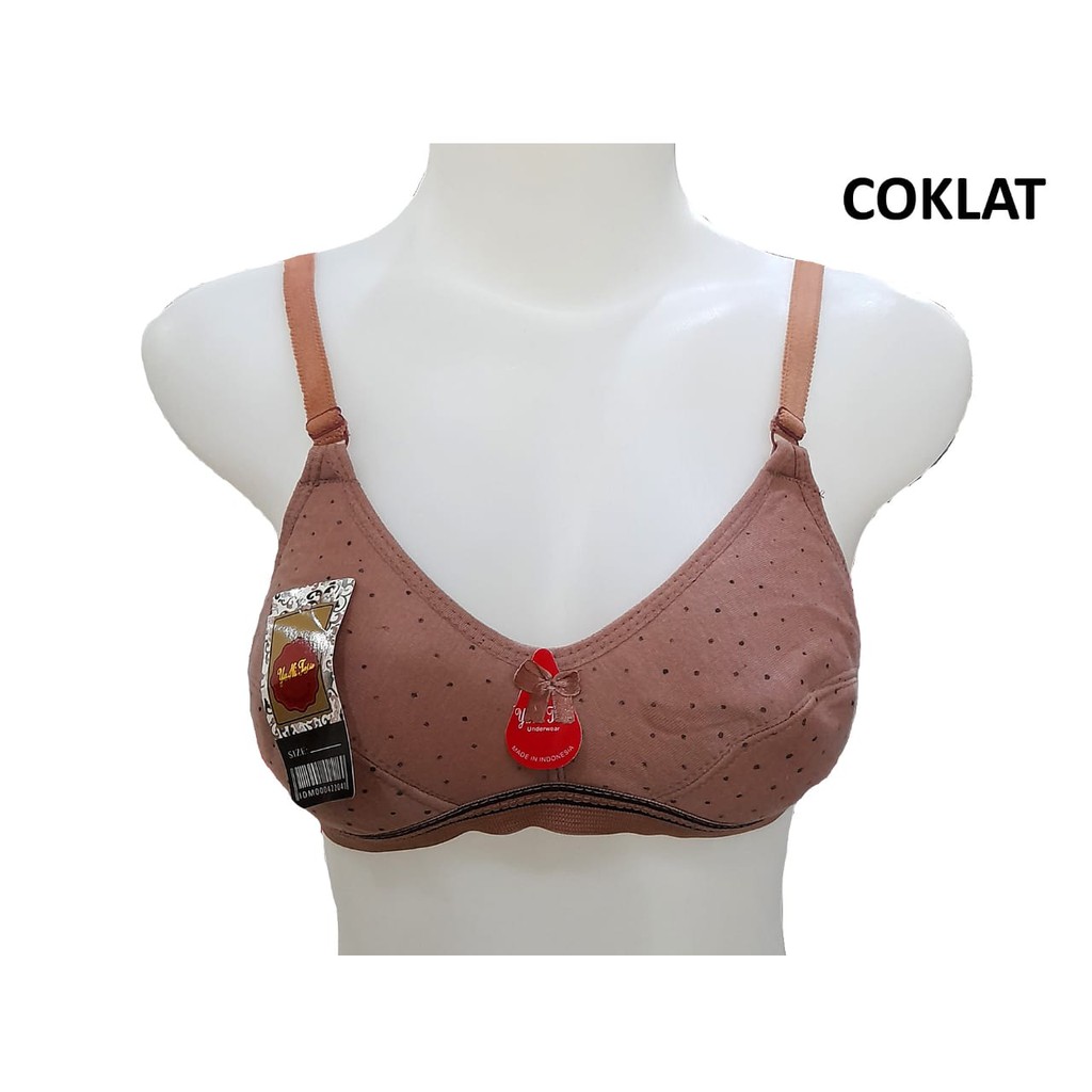 BH Bra Murah Motif Polkadot Merek Yunita