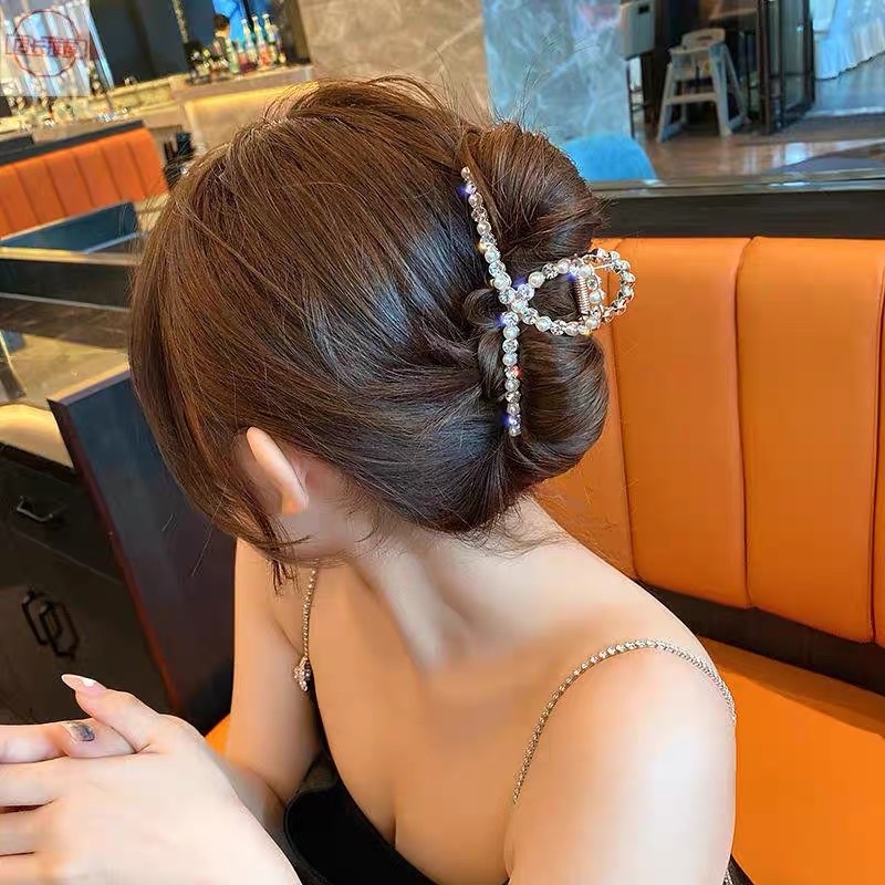 Mutiara Hair pin klip rambut korea aksesoris fashion Jepit rambut size：Large