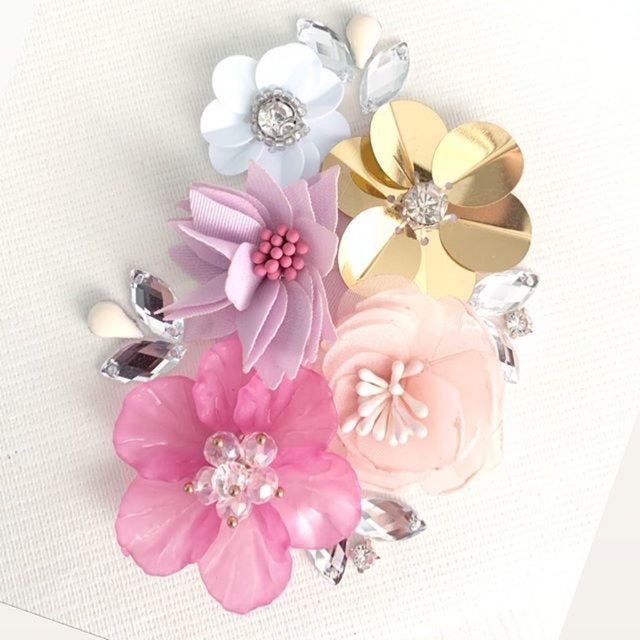 Payet 3D Bunga/ Payet Rangkai Bella Baby