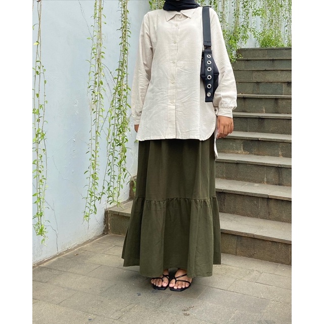 RAINA LINEN SKIRT