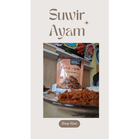 

suwir ayam makanan ringan 100gr