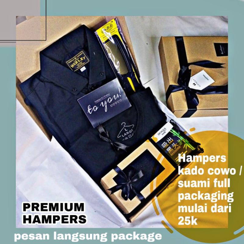 

Hampers kado cowo suami wisuda wedding ultah