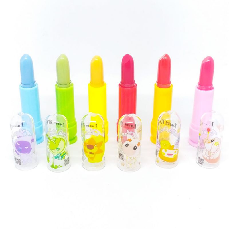 Lipbalm Mainan anak Perempuan lip balm Aroma Buah
