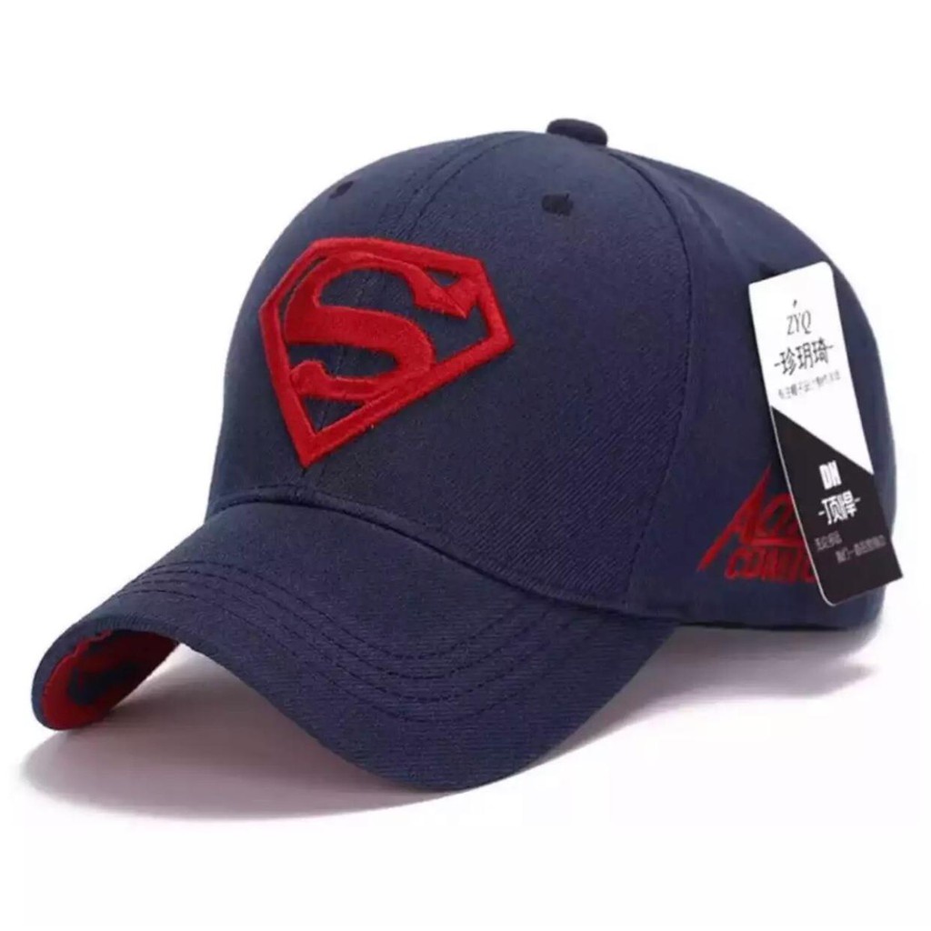 Baseball cap SUPERMAN - Topi Baseball Topi Pria