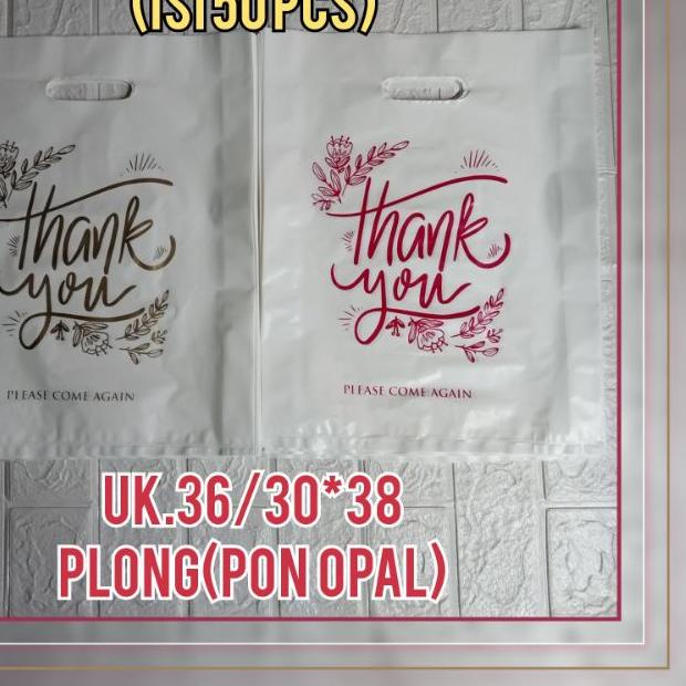 

♣ kantongplastikpemotifthankyouUk.36/30*38plong(isi50)kantongpakaiankantonggamiskantongspraikantongbaju ★