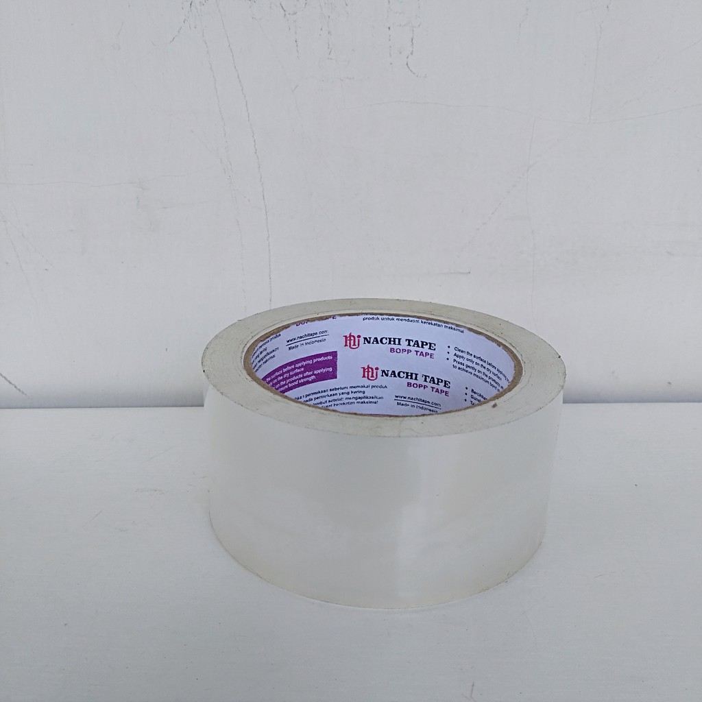 

Isolasi Bening / Lakban Bening Nachi 5cm 100y