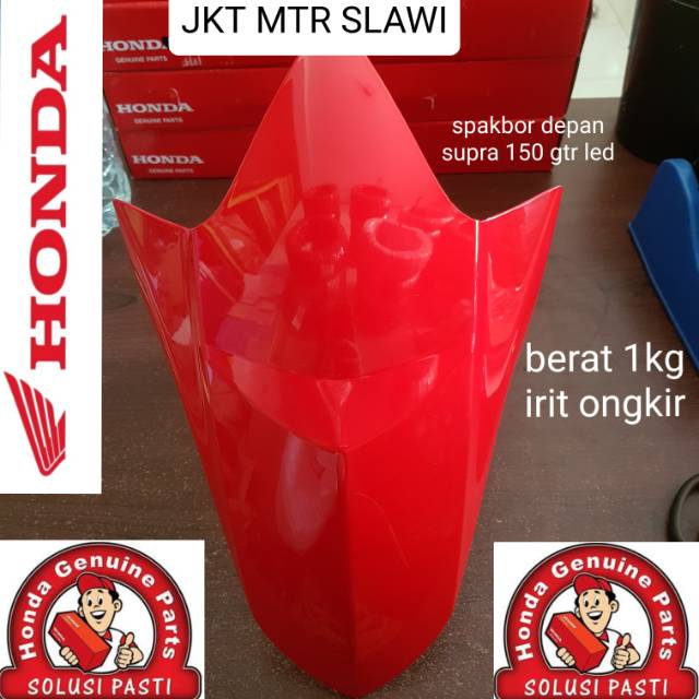 Spakbor depan fender front slebor depan supra gtr merah ferrari  ori Honda