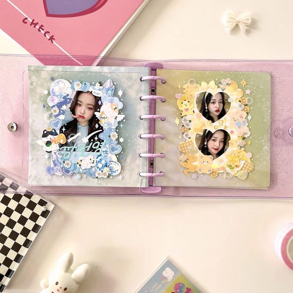 Agustina Binder Notebook Perlengkapan Sekolah Alat Tulis Kartu Buku Agenda Planner Glitter Jurnal