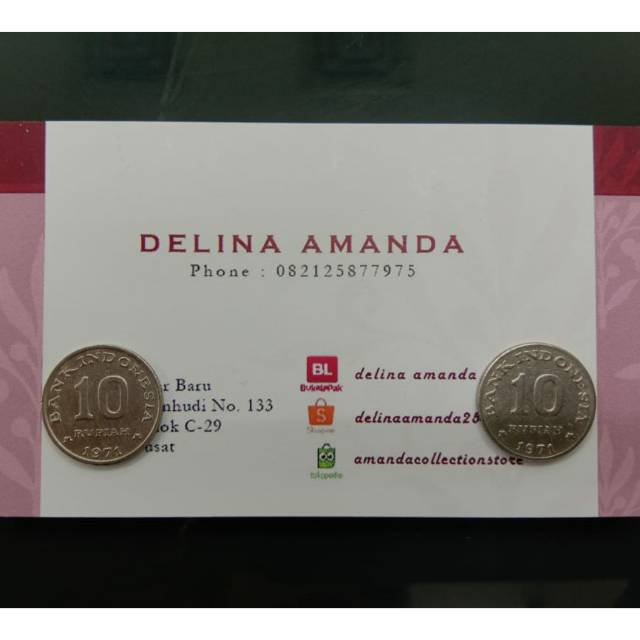 Koin Mahar 20 Rupiah