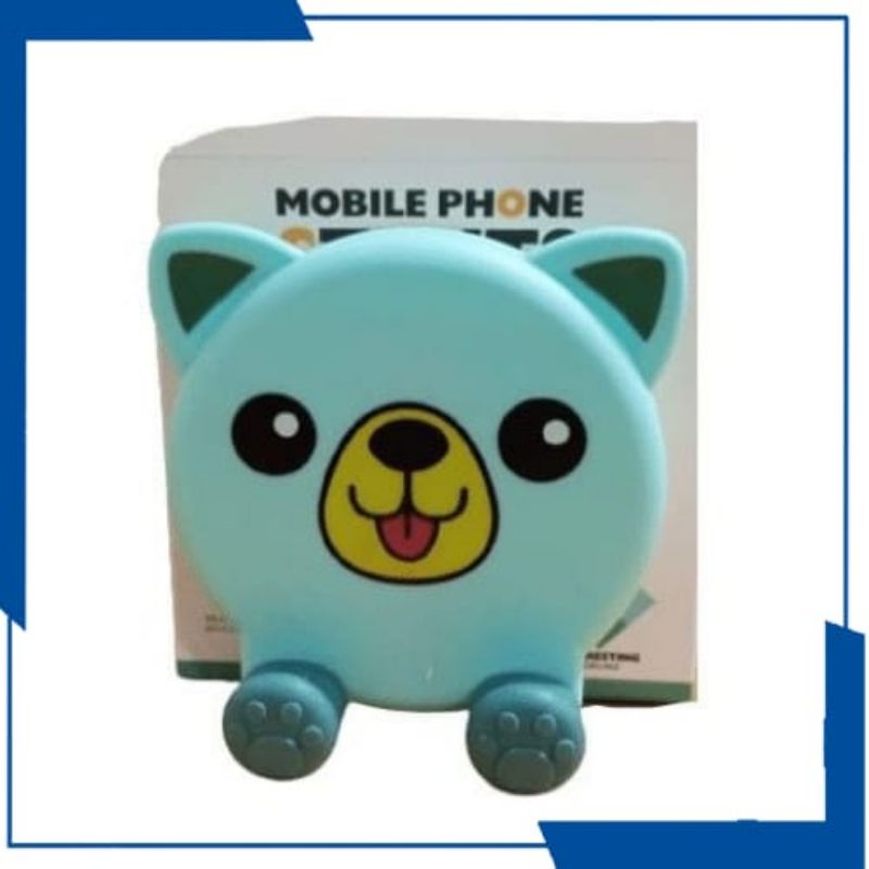 Holder Phone Stand Boneka 3D Cartoon Phone Holder Folding