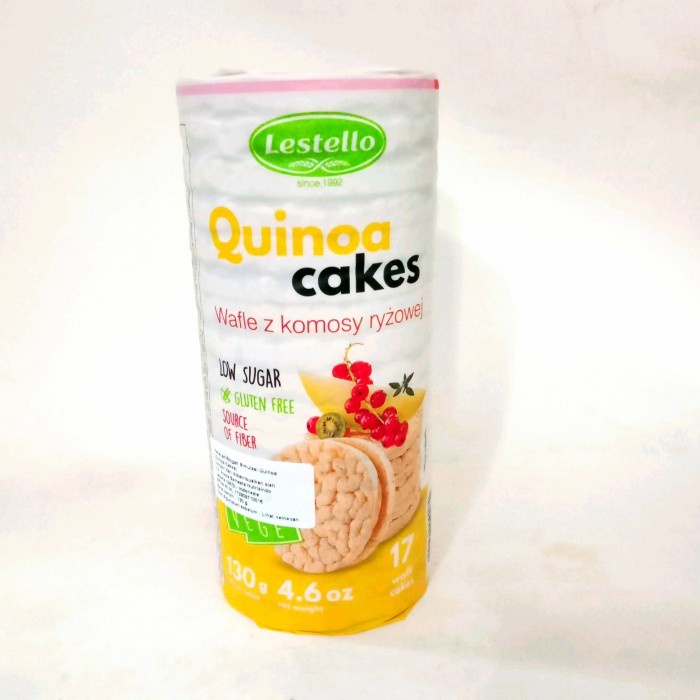 

LESTELLO QUINOA CAKES 130 GR