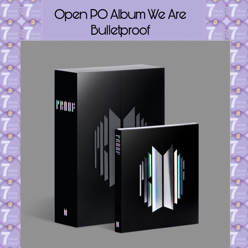 Open PO Album BTS We are Bulletproof (WEVERSE)