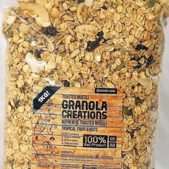 

Granola Creations Tropical Fruit Nuts Aneka Buah Dan Kacang 1 Kg