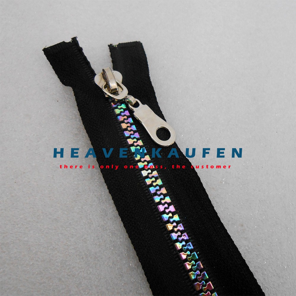 Resleting Retsleting Pelangi / Rainbow Zipper 50 cm Vislon Variasi Kode BC