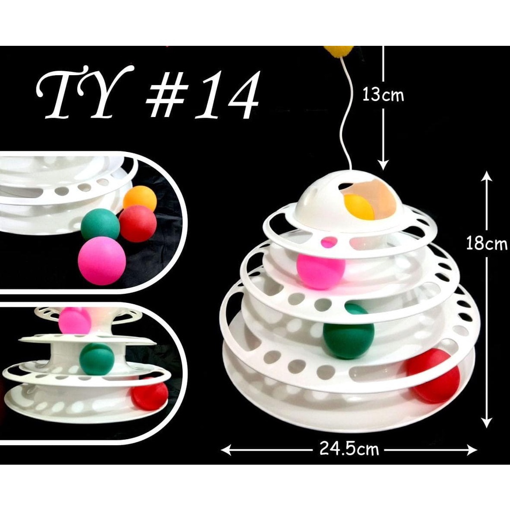 Mainan kucing Circular TY#14