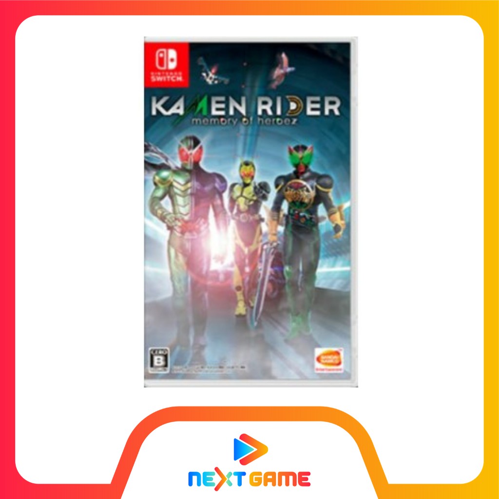 Nintendo Switch Kamen Rider Memory of Heroez