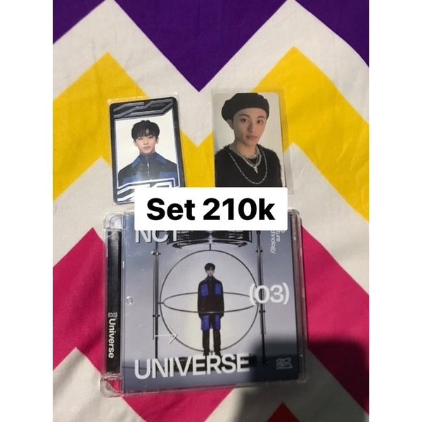 JEWEL UNIVERSE NCT 2022 MARK SET TANPA POSTER UNSEALED