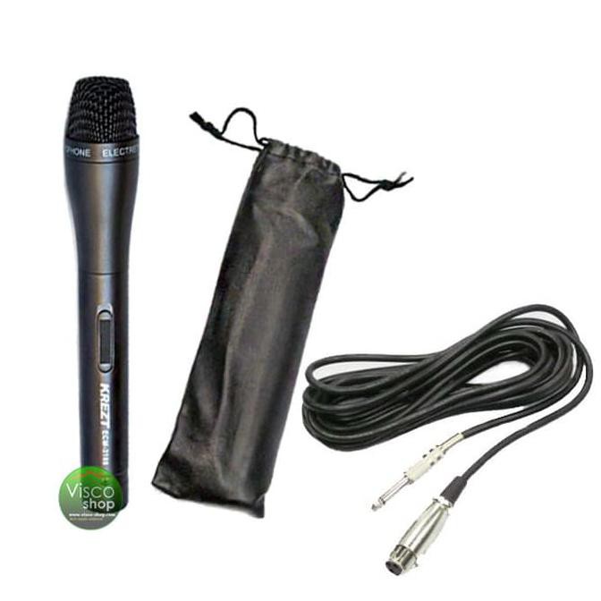 KREZT ECM 3188 Microphone Condenser Wired dgn kabel