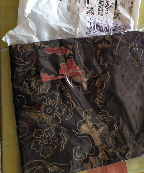 Jiwatrisna Kemeja Batik Pria Lengan Pendek Full Furing Bahan Katun Sragenan