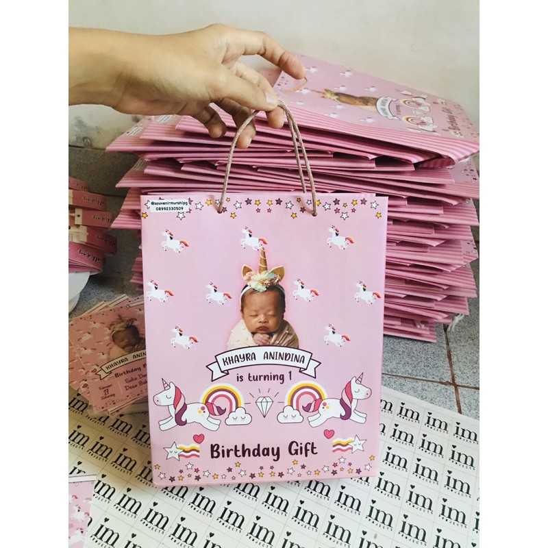 

Paperbag Ulang Tahun Aqiqah Bridesmaid Full Printing