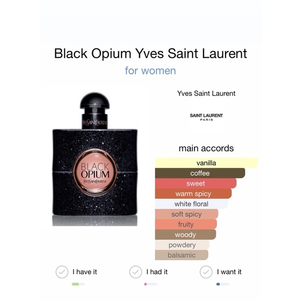 Ysl - Black Opium