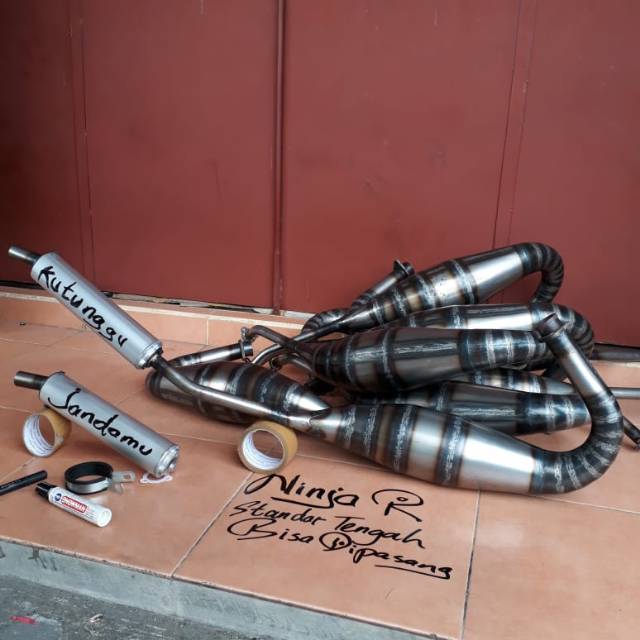 ninja R knalpot PDK ninja R pdk racing knalpot racing