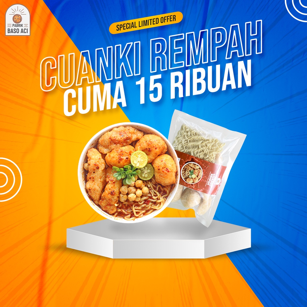 Jual Cuanki Rempah Instan Kuah Halal Cuangki Lidah Siomay Kering