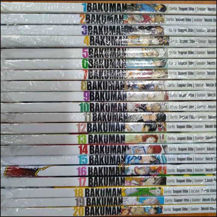 KOMIK SET: BAKUMAN 1-20 TAMAT