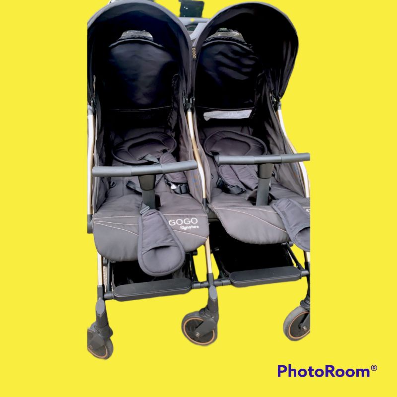 PRELOVED - GOGO STROLLER FOR TWIN - STROLLER TWIN - STROLLER BAYI KEMBAR