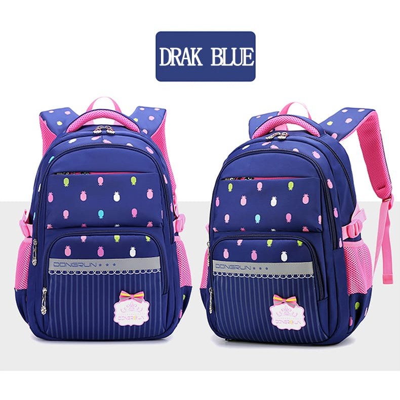 ARMELIA SHOP - Tas Ransel Armelia Karakter Kartun motif nanas Tas Sekolah Perempuan Tas Wanita Murah