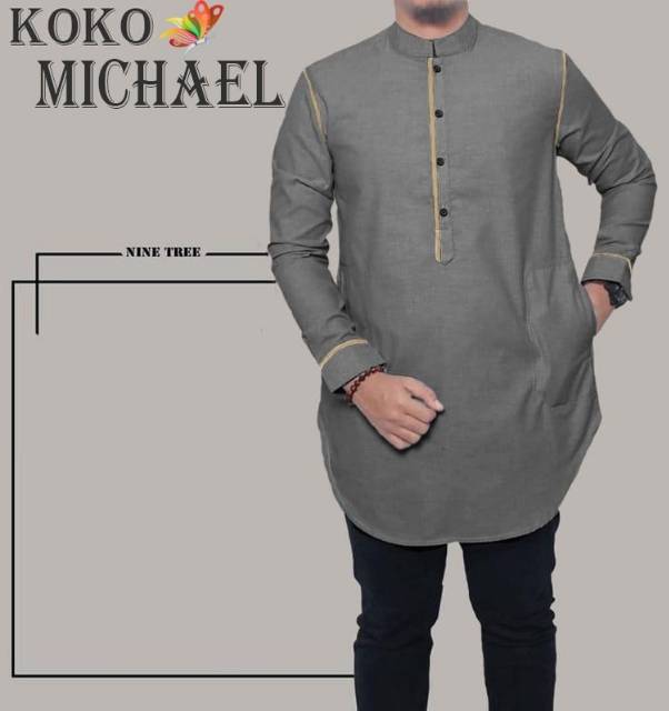 KEMEJA KOKO MICHAEL 7 warna