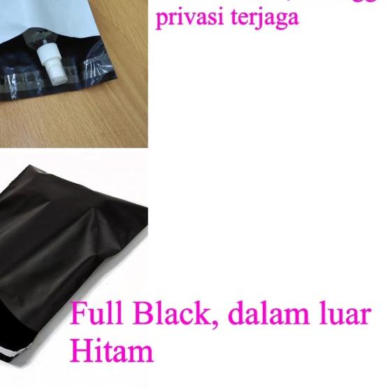 

▲ Polymailer Hitam 30x40 Amplop Plastik Online 100 lbr Putih Glossy mura - Hitam ➼