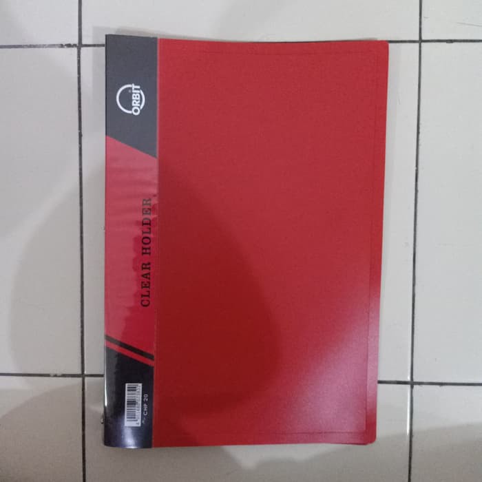 

Clear Holder Folio Orbit Isi 20 Pockets