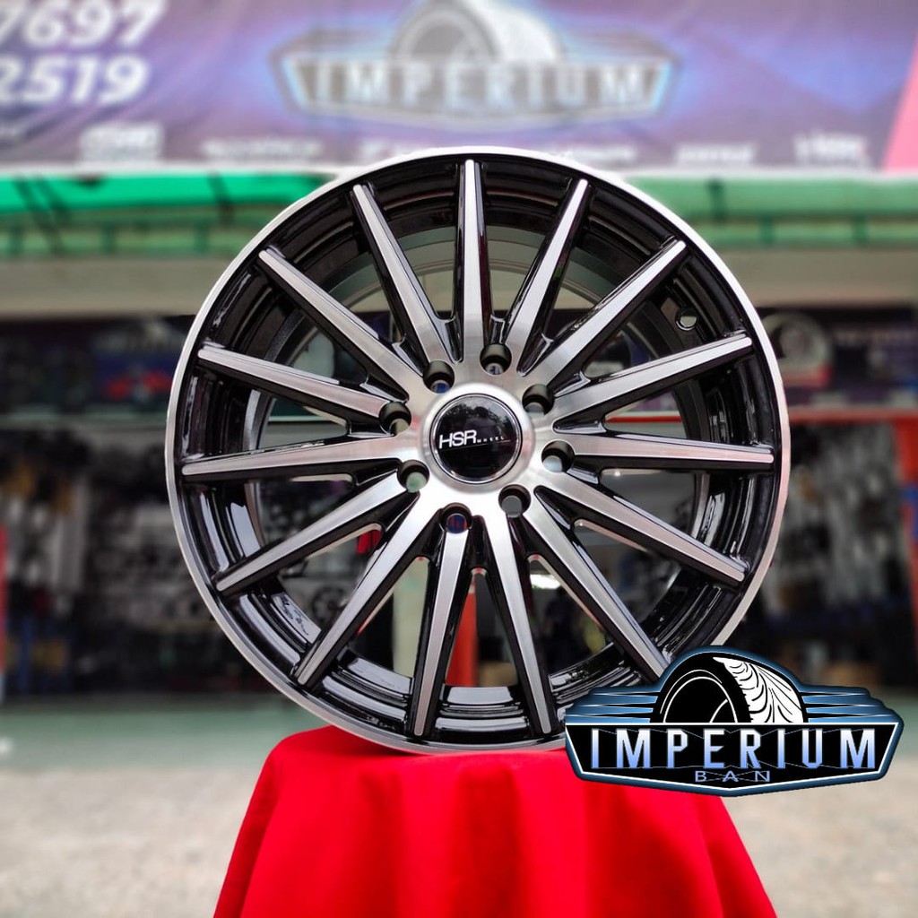 Velg Mobil Racing Ring 15 HSR Tsukuba Untuk Yaris Vios Karimun City
