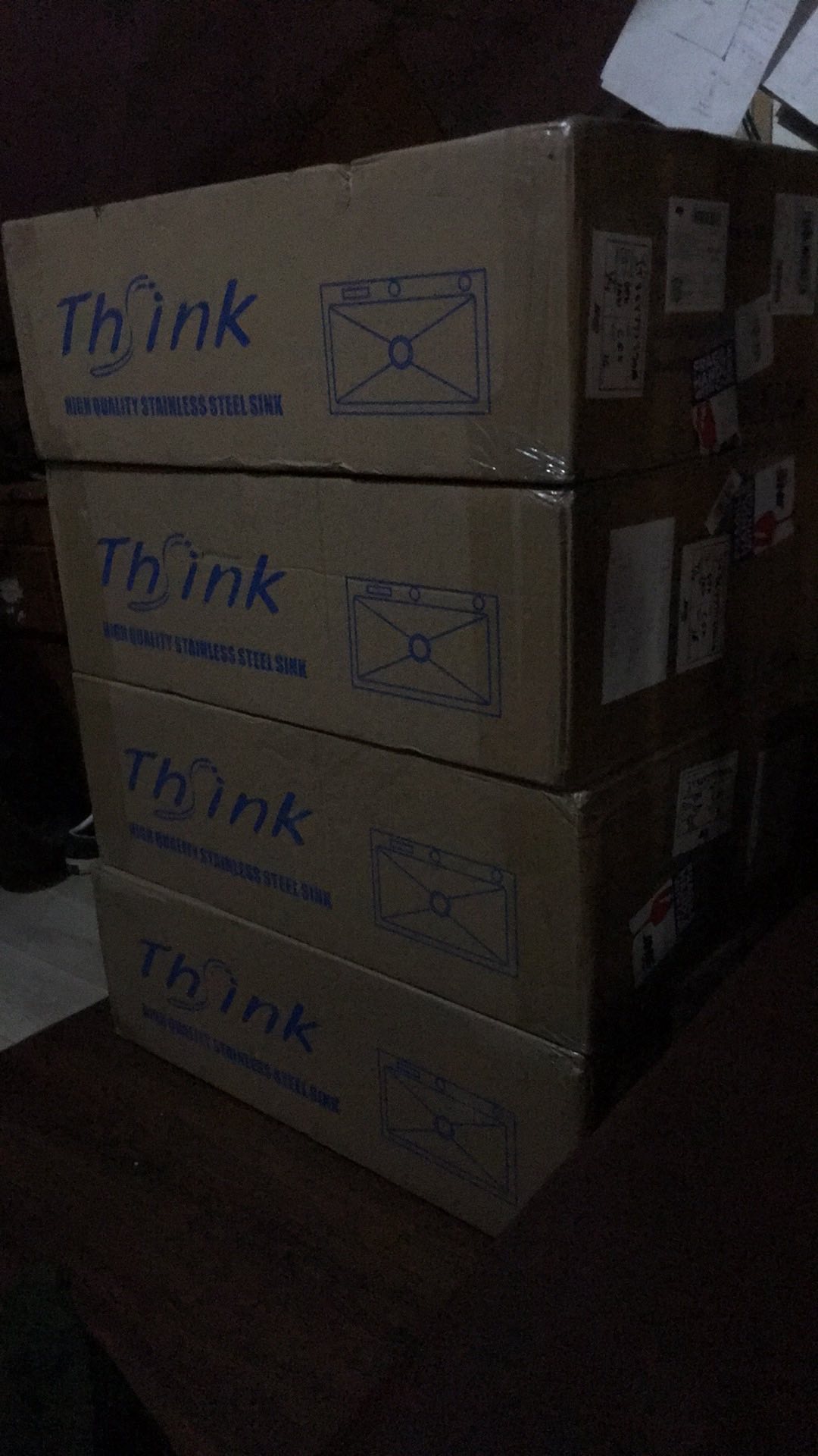 Bak Cuci Piring Stainless 304 Tebal Anti Karat 75cm