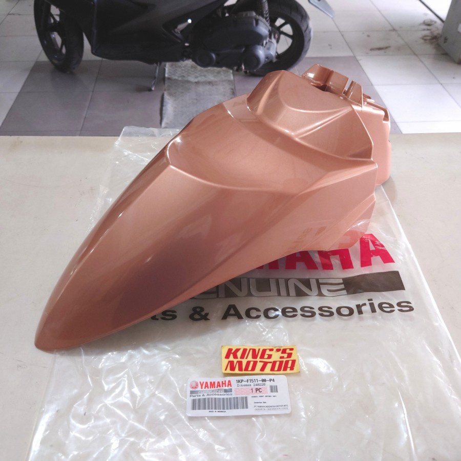 SPAKBOR DEPAN SOUL GT 115 BRONZE 1KP F1511 P4 ASLI YAMAHA