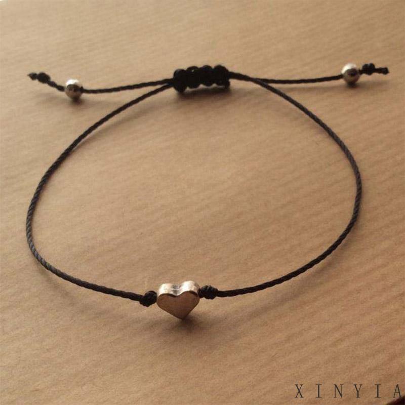 2pcs Gelang Tangan Pasangan / Pria / Wanita Warna Hitam / Putih