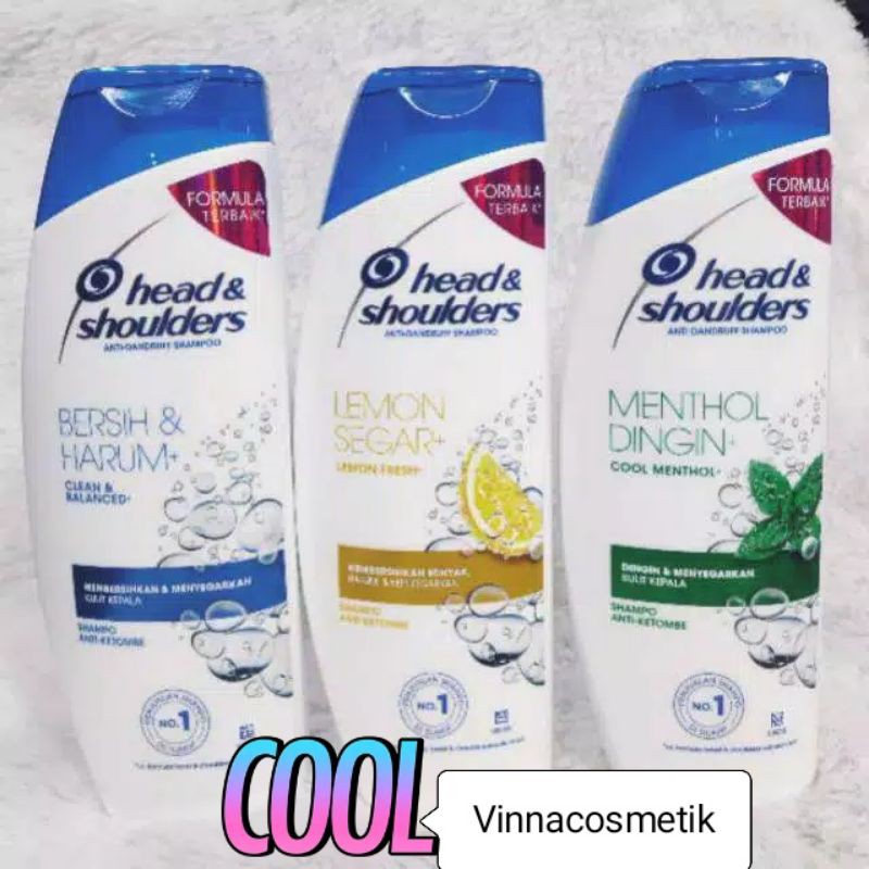 SAMPO HEAD &amp; SHOULDERS UKURAN 300 &amp; 160 ML ~ DINGIN DAN WANGI NYA MENYEGARKAN