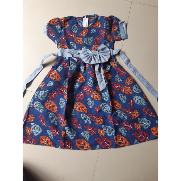 Dress anak perempuan kain katun