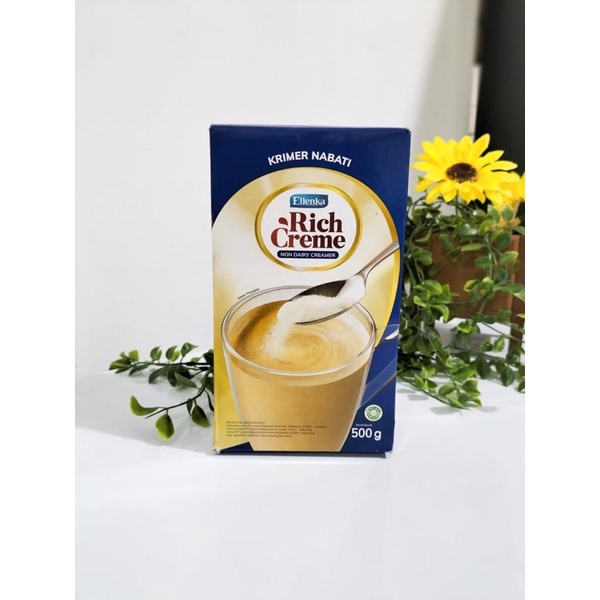 

Ellenka Rich Creme Non Dairy Coffee Creamer/Krimer Nabati Bubuk 500gr