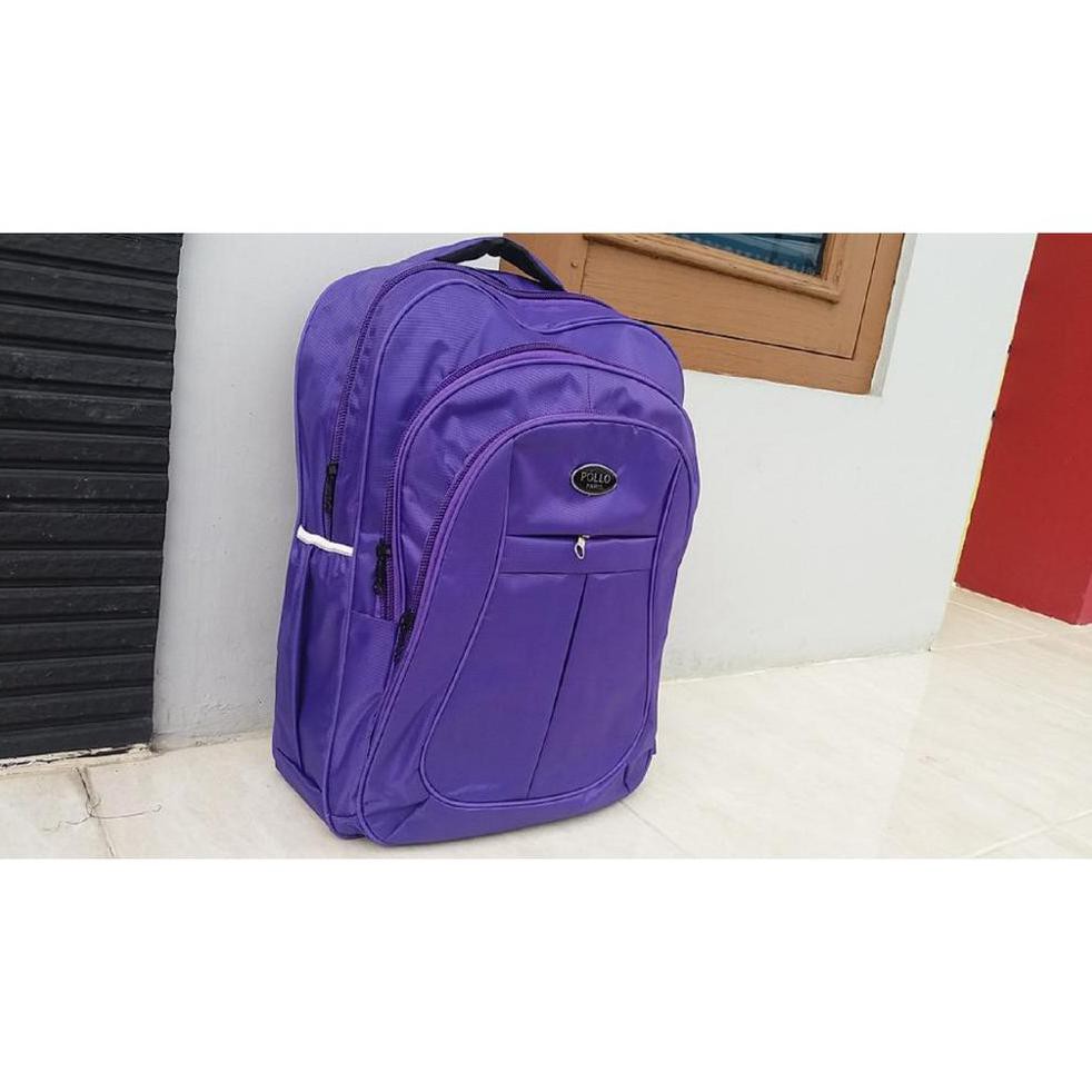 PROMO TAS RANSEL LAPTOP POLO PARIS TAS KERJA TAS SEKOLAH TERMURAH