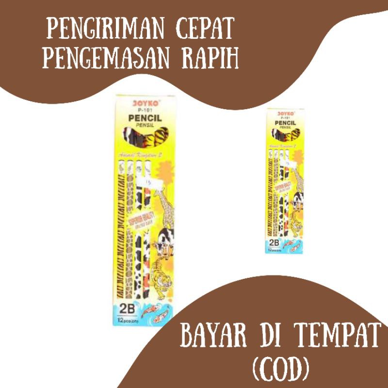 

PENSIL 2B / PENSIL JOYKO P-101 / 12 PCS
