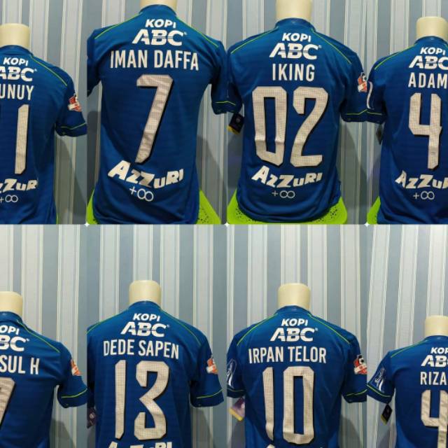 Jersey persib 2020 sudah nameset