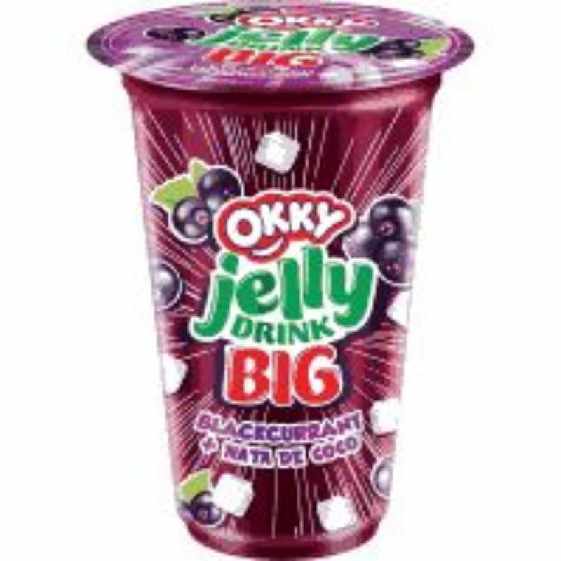 

Okky jelly drink big Rasa blackcurrant/Anggur 1 pcs