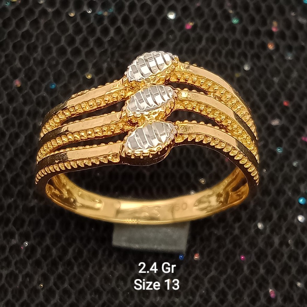 Cincin Emas 17K - 2.1 Gr Kadar 750 - 1504